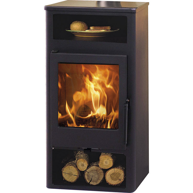 Altea Panadero Holzofen mit Kochfeld, 5,9 kW, 77 % Wirkungsgrad