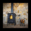ETNA Arina Holzofen 6,5 kW, quadratisch, anthrazit, A+ Effizienz