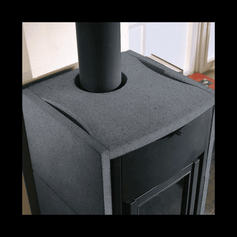 Holzofen Asia BII 7 kW – Naturstein-Design, hohe Effizienz