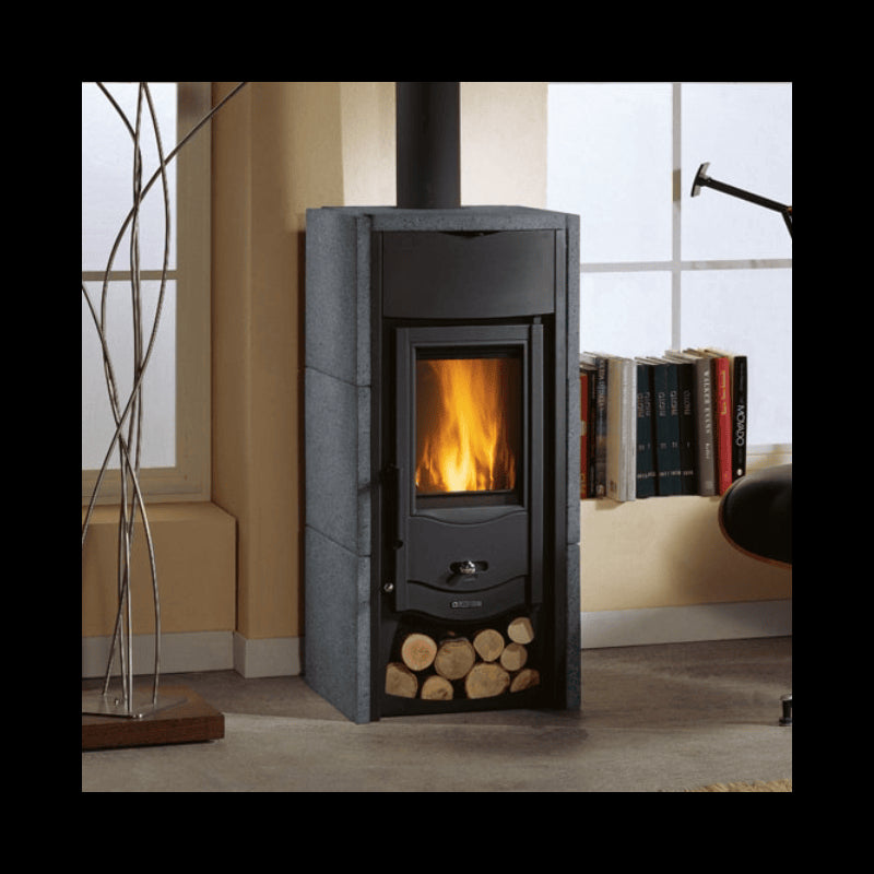 Holzofen Asia BII 7 kW – Naturstein-Design, hohe Effizienz
