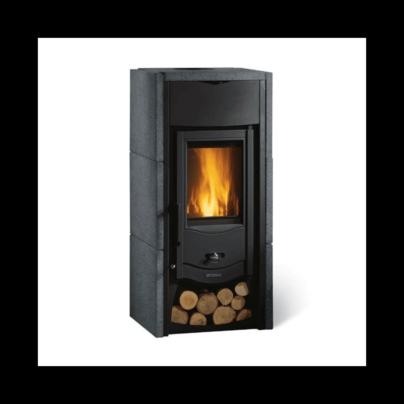 Holzofen Asia BII 7 kW – Naturstein-Design, hohe Effizienz