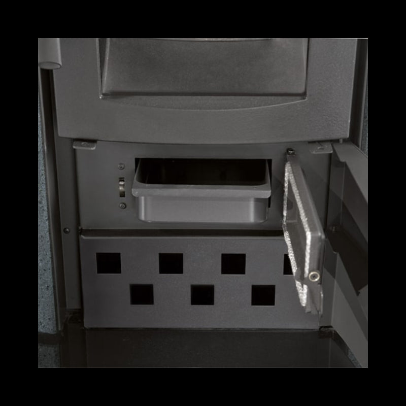 La Nordica Ester Forno Evo Holzofen mit Stein‑Vulcan‑Design und Backofen