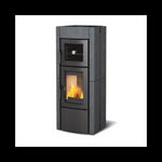 Lade das Bild in den Galerie-Viewer, La Nordica Ester Forno Evo Holzofen mit Stein‑Vulcan‑Design und Backofen
