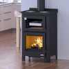 Pramoda Etna 9 kW Holzofen: Integrierter Backofen, Kochplatten, 50 cm Scheitholz