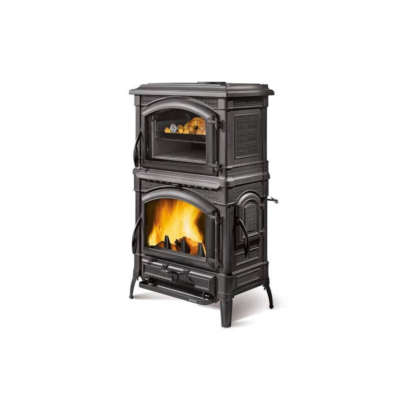 La Nordica Isotta Forno Evo Holzofen mit Backofen 9,7 kW Hochleistung