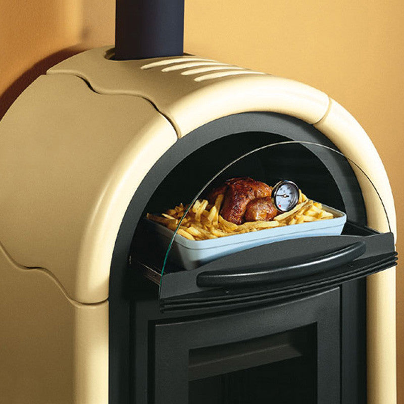 La Nordica Stefany Forno BII Holzofen mit Backofen – 12,5 kW, hohe Effizienz