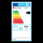 Lade das Bild in den Galerie-Viewer, La Nordica Stefany Forno BII Holzofen mit Backofen – 12,5 kW, hohe Effizienz
