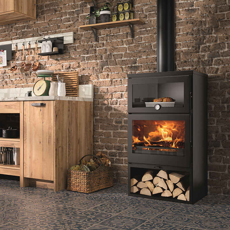 Panadero Zamora Holzofen mit Backofen 7,1 kW – leistungsstark & stilvoll