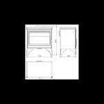 Lade das Bild in den Galerie-Viewer, Boheme Holzofen mit Kochfeld 9,8 kW – Effizient, Stilvoll, Schwarz
