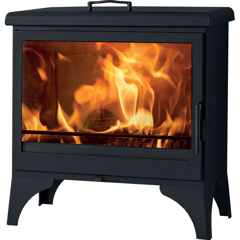 Boheme Holzofen mit Kochfeld 9,8 kW – Effizient, Stilvoll, Schwarz