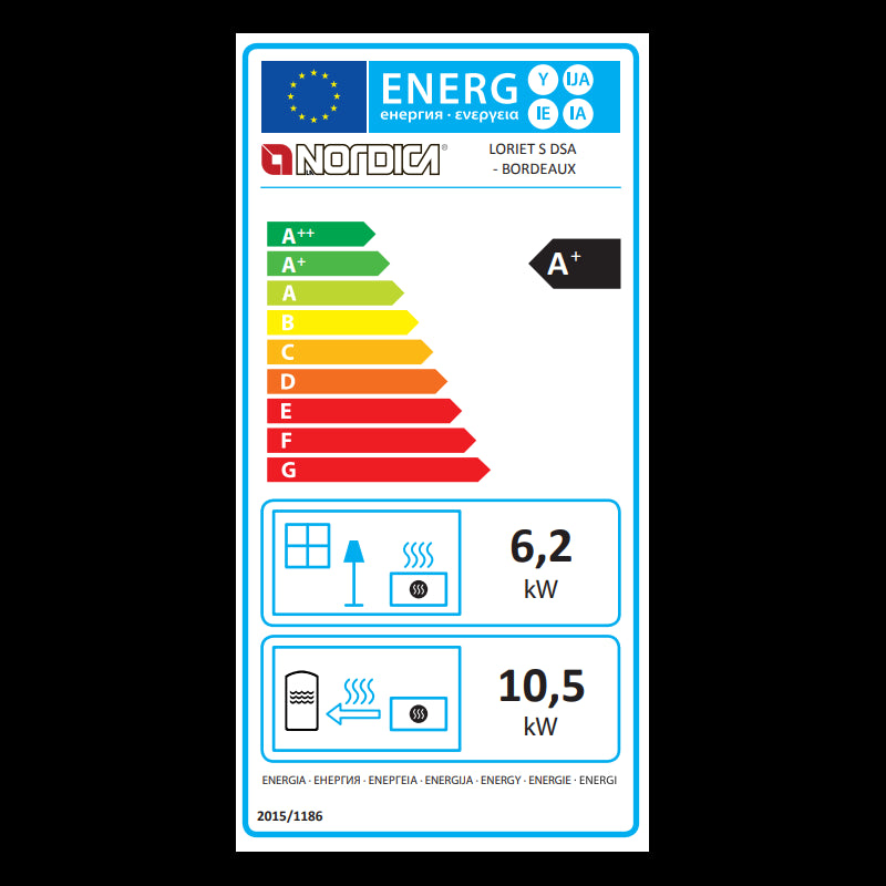 Loriet S DSA Holzheizkessel 16,8 kW – Luft‑ und Wasserheizung