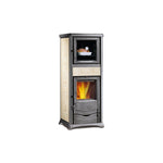 Lade das Bild in den Galerie-Viewer, La Nordica TermoRossella Plus Forno DSA 4.0 Holzofen mit Backofen und Wasserkessel
