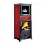 Lade das Bild in den Galerie-Viewer, La Nordica TermoRossella Plus Forno DSA 4.0 Holzofen mit Backofen und Wasserkessel
