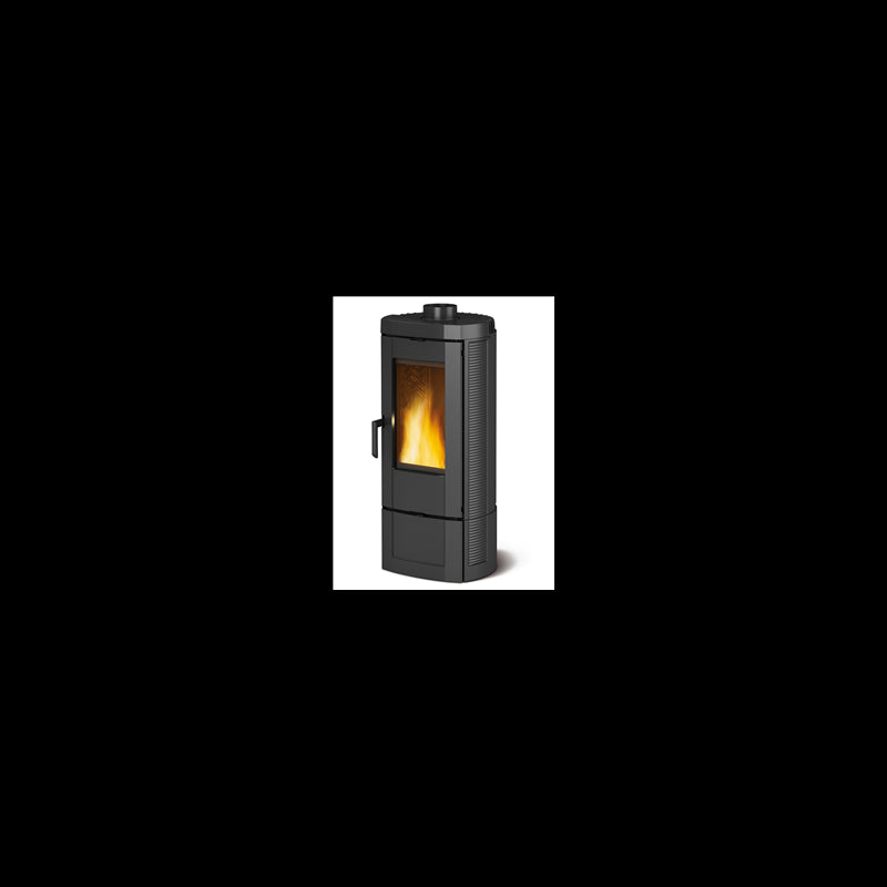 La Nordica Candy 4.0 Holzofen – 6,2 kW, Anthrazit, hohe Effizienz