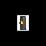 Lade das Bild in den Galerie-Viewer, La Nordica Candy 4.0 Holzofen – 6,2 kW, Anthrazit, hohe Effizienz
