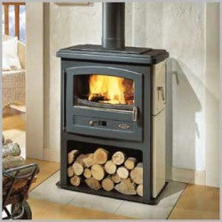 Godin Eco Holzofen 8,5 kW quadratisches Design mit hoher Effizienz
