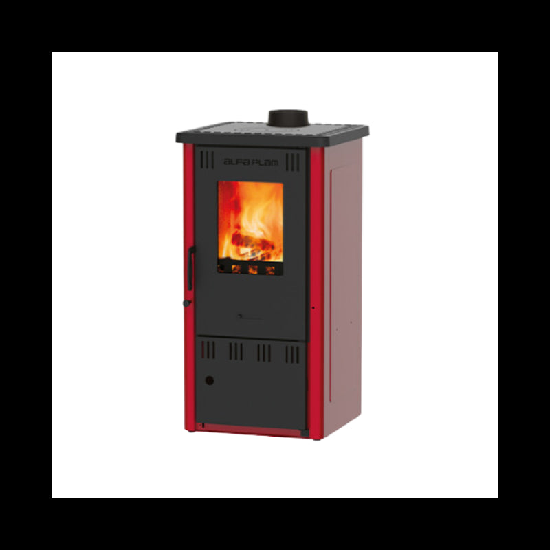 Elita 2 Eco Holzofen 6 kW, modernes Design, hohe Effizienz