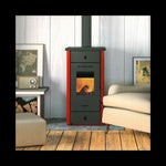 Lade das Bild in den Galerie-Viewer, Elita 3 Eco Holzofen – 8 kW, A+ Effizienz, modernes Design
