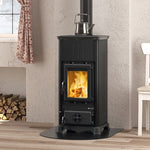 Lade das Bild in den Galerie-Viewer, Emiliana Steel 6,5 kW Holzofen von La Nordica – effiziente Wärme
