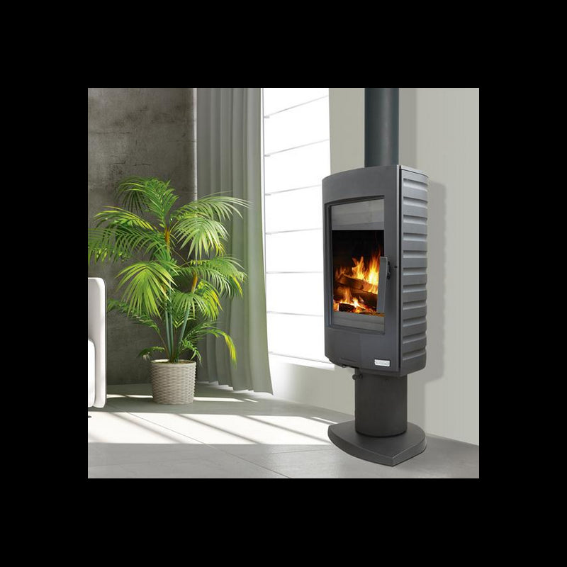 Godin Equirre Holzofen: Effizienter 8 kW Kaminofen mit 76,7% Wirkungsgrad