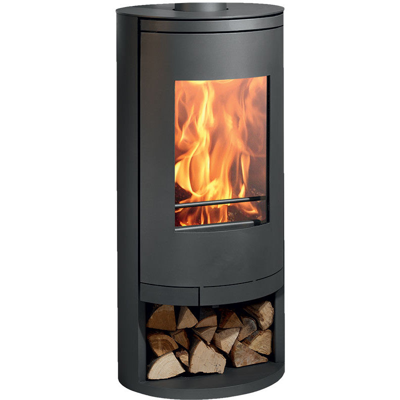 Panadero Auckland 7,4 kW Dichter Holzofen: Dreifachverbrennung, Holzscheit-Lagerung