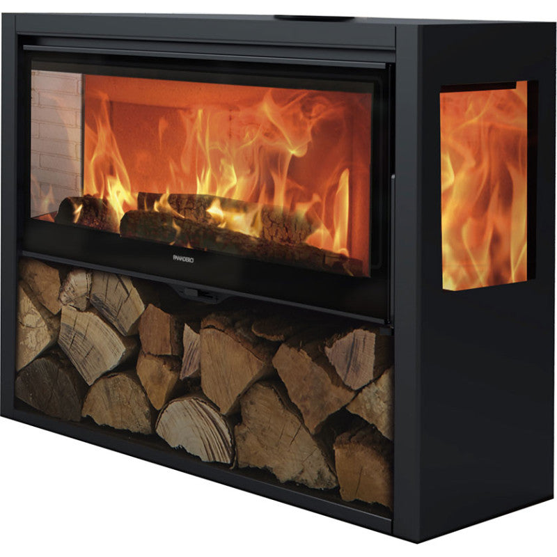 Panadero Chopin 3V Dichter Holzofen: Dreifachansicht, 8,2 kW, für effiziente Wärmeleistung