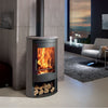 Panadero Oval 3S Holzofen 8,7 kW mit Natursteinverkleidung