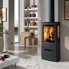 Panadero Zink Holzofen 7,9 kW – Dreifachglas, luftdicht, große Brennstoffkapazität, effiziente Verbrennung