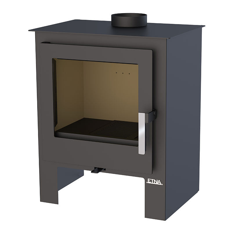 Formentor Holzofen 11 kW: Effizient, Doppelverbrennung, Holzscheitablage, Ecodesign, CE-zertifiziert