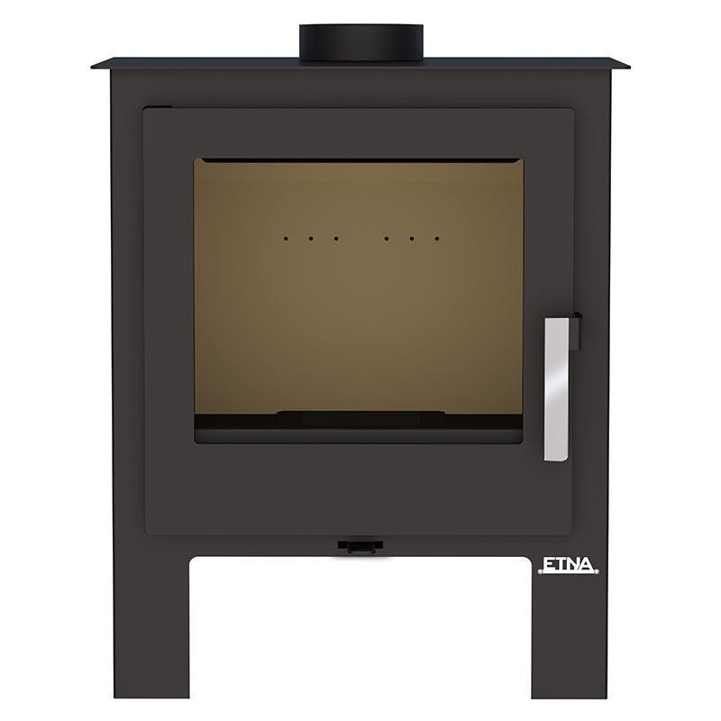 Formentor Holzofen 11 kW: Effizient, Doppelverbrennung, Holzscheitablage, Ecodesign, CE-zertifiziert
