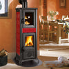 Gemma Forno 5.0 Elegante Keramik-Holzofen mit Backofenfunktion, 7,3 kW