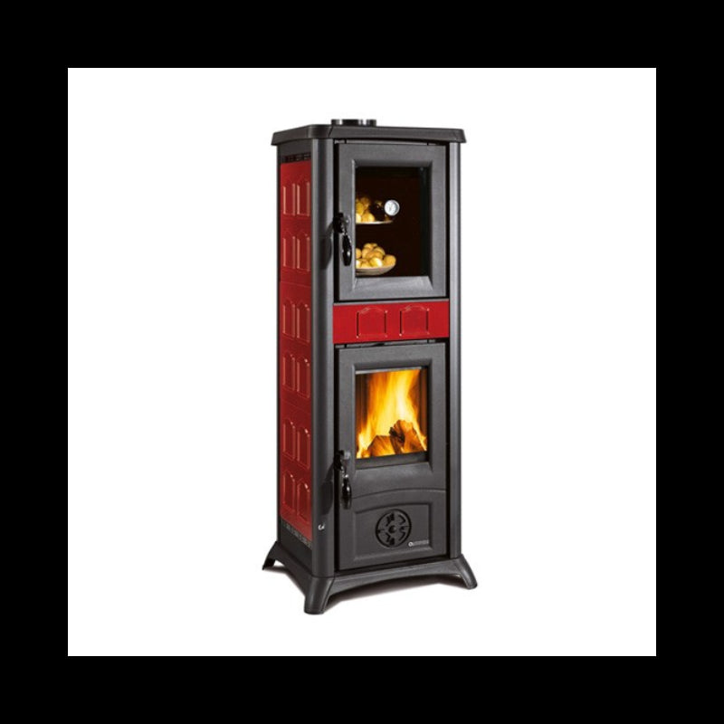 Gemma Forno 5.0 Elegante Keramik-Holzofen mit Backofenfunktion, 7,3 kW