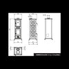 Gemma Forno 5.0 Elegante Keramik-Holzofen mit Backofenfunktion, 7,3 kW