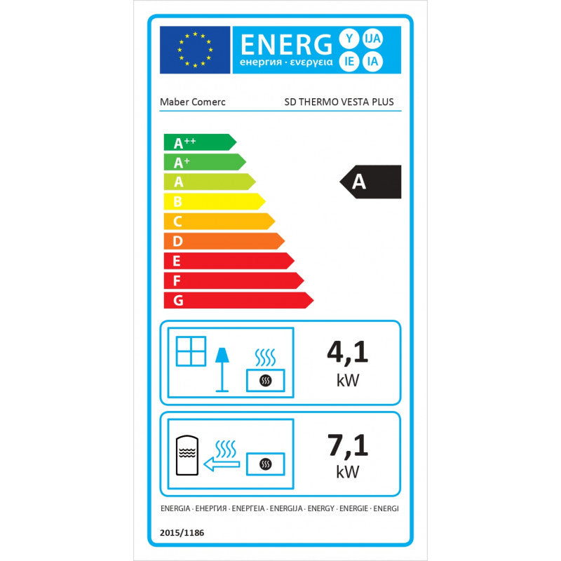 Hydro Thermo Vesta Plus Holzofen 11 kW – leistungsstark und effizient