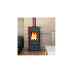 Lade das Bild in den Galerie-Viewer, Hydro Thermo Vesta Plus Holzofen 11 kW – leistungsstark und effizient
