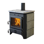 Lade das Bild in den Galerie-Viewer, MBS Hydro Thermo Vulkan Holzofen 18 kW mit Boiler 24 L
