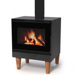 Lade das Bild in den Galerie-Viewer, ETNA Lugano Holzofen 11 kW – kompakt, effizient, modern
