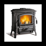 Lade das Bild in den Galerie-Viewer, Isetta Evo 4.0 Holzofen – 7,3 kW, Anthrazit, 83,6 % Effizienz
