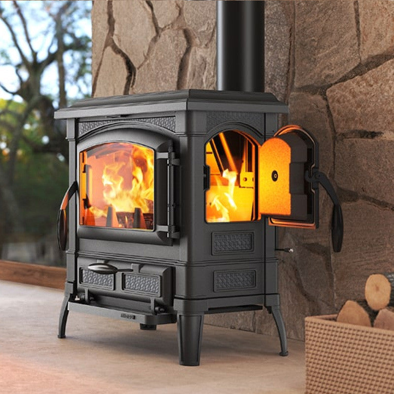 Isetta Evo 4.0 Holzofen – 7,3 kW, Anthrazit, 83,6 % Effizienz