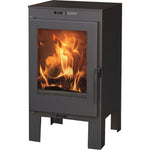 Lade das Bild in den Galerie-Viewer, Panadero Holzofen Lys 6,3 kW 80,5% Wirkungsgrad Schwarz
