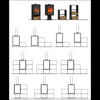 Smart Stove Modula Square Holzofen 8,5 kW, elegantes quadratisches Design