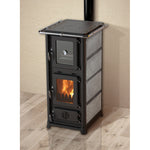 Lade das Bild in den Galerie-Viewer, MBS Olympia Holzofen mit Backofen und Kochplatte, Speckstein, 12,2 kW
