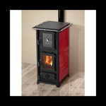 Lade das Bild in den Galerie-Viewer, Olympia Plus Holzofen mit 12,2 kW, Ofen, Backofen und Kochfeld
