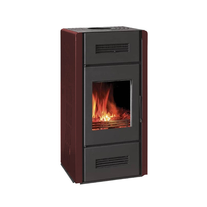 Stove Italia Romana Holzofen mit Ventilator, 8 kW, 86,9 % Wirkungsgrad