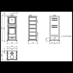Lade das Bild in den Galerie-Viewer, Rossella Plus Forno 5.0 Holzofen mit natürlichem Stein – 9,4 kW
