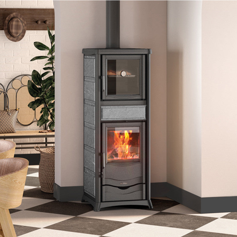 Rossella Plus Forno 5.0 Holzofen mit natürlichem Stein – 9,4 kW