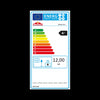 Sena Plus 12,5 kW Holzofen: Gusseisen, Stahl, 60 cm, Flamme Verte