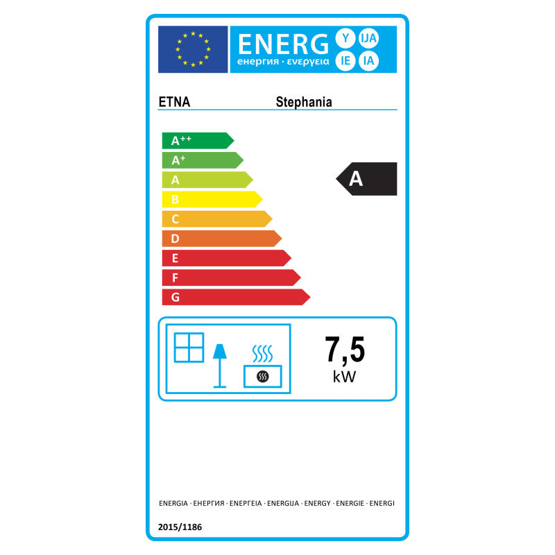 Stephania Holzofen 7,5 kW kompakt – effiziente Wärme für 75 m²