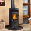 Kompakter La Nordica Super Junior Holzofen: Effizient, Robust, 6,3 kW Leistung und Grün zertifiziert