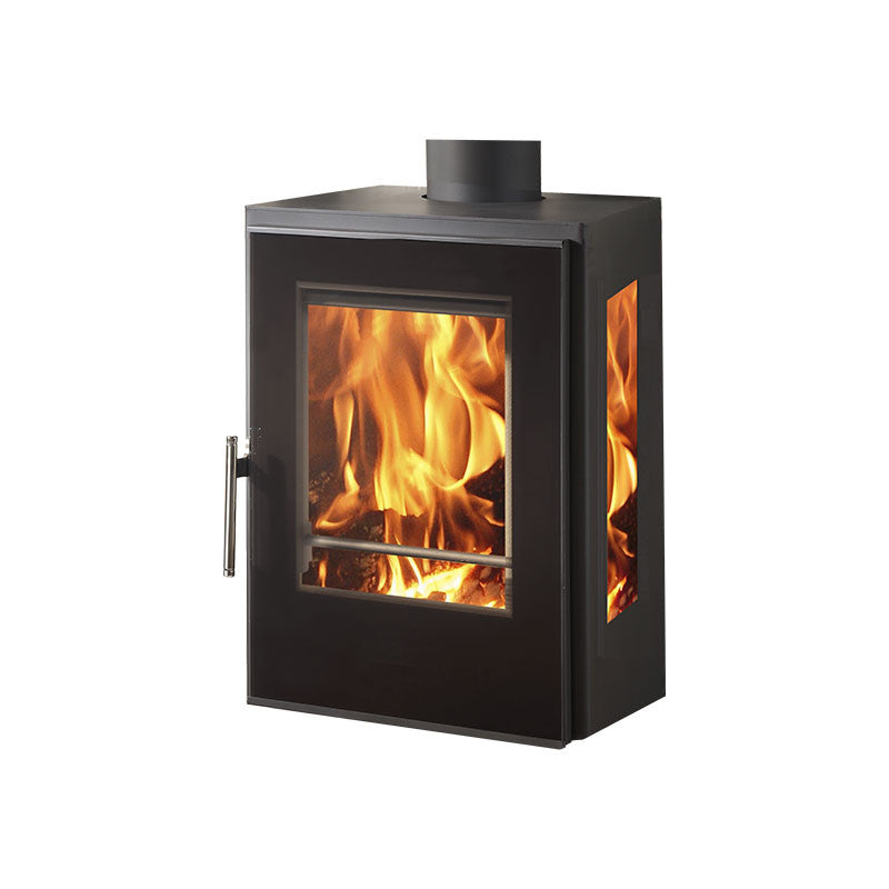 Panadero Inca Wall hängender Holzofen 8 kW – modernes Design
